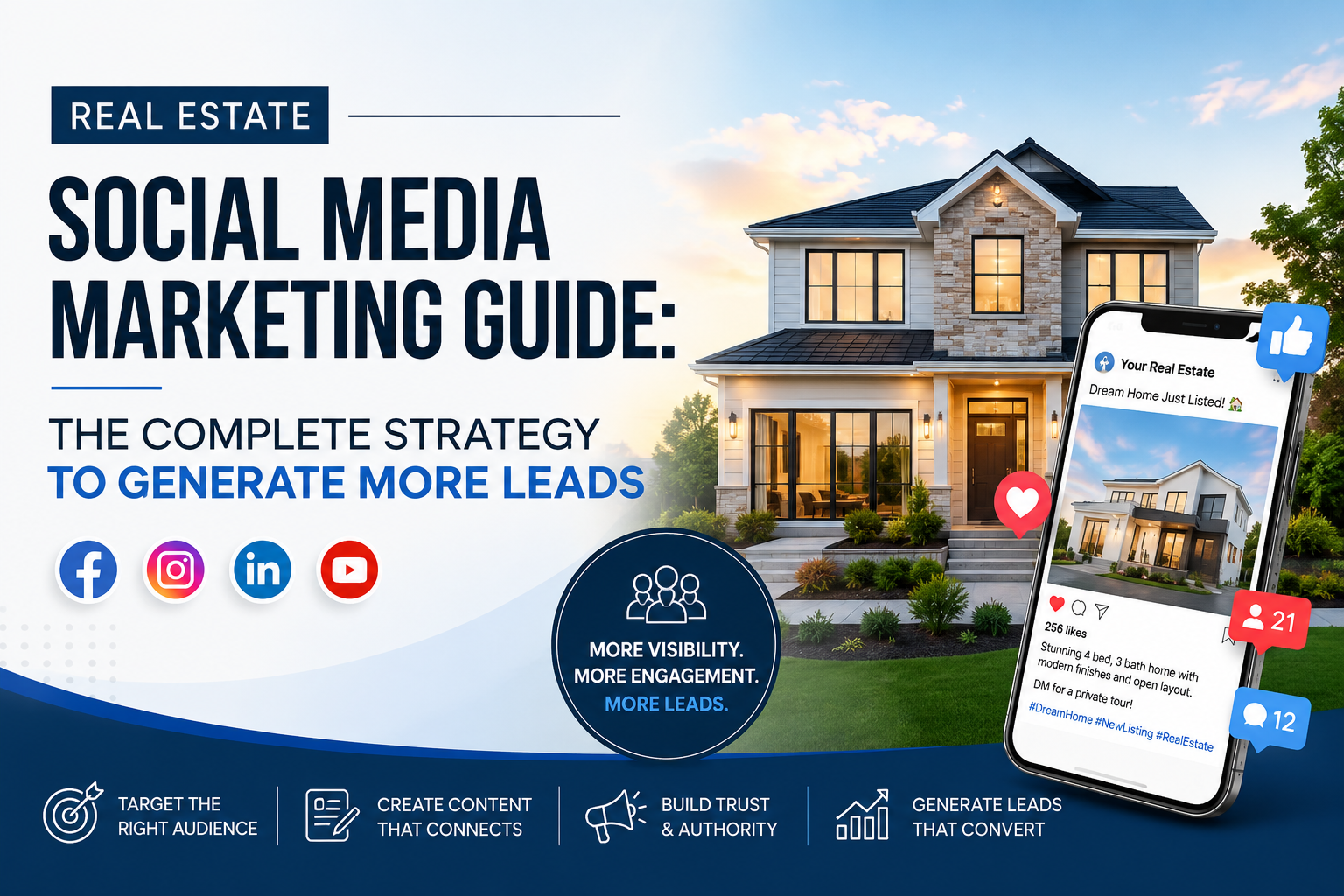 Real Estate Social Media Marketing Guide: The Complete Strategy to Generate More Leads